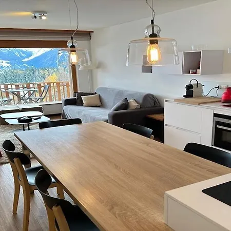 Superbe Avec 2 Avec Vue Imprenable Sur Les Alpes Appartement